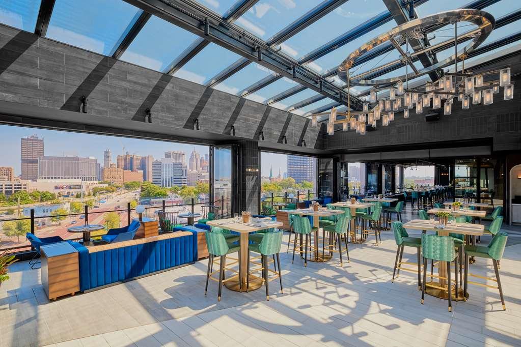 ホテル The Godfrey Detroit Curio Collection By Hilton レストラン 写真